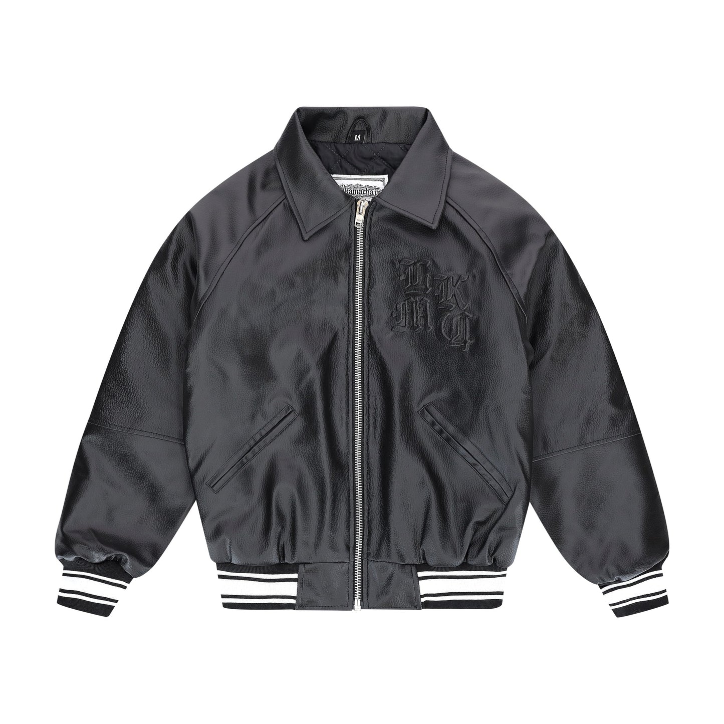 Leather Jacket High School Black
