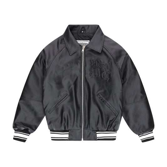 Leather Jacket High School Black
