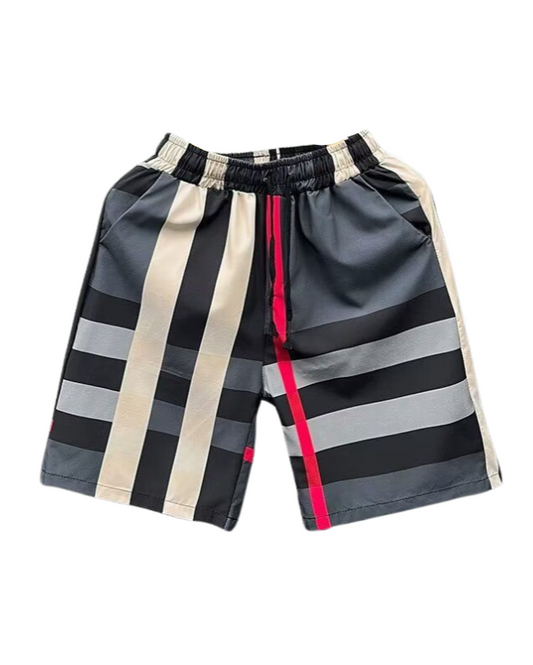 CHEQUERED | SHORTS NAVY