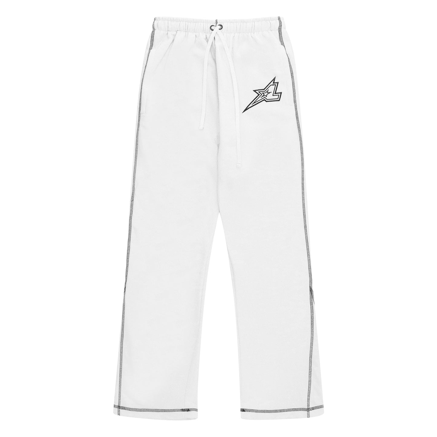 StarLine White Flared Jogger